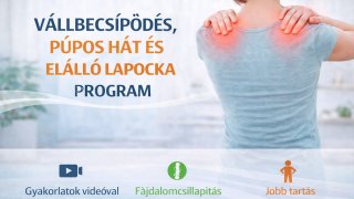 1.szint/6.hét Váll, Tartás, Lapocka Program
