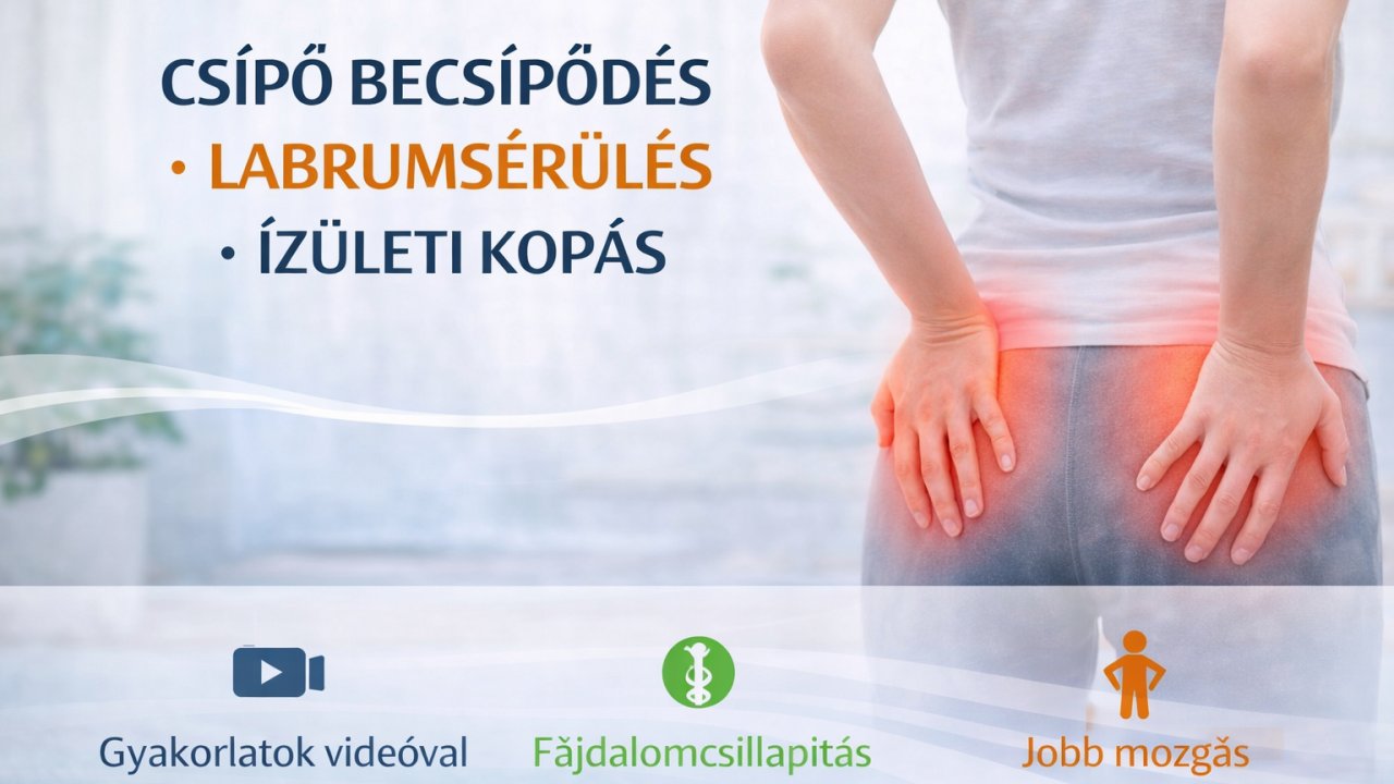 2.szint/10.hét Csípő becsípődés,Labrum és Kopás