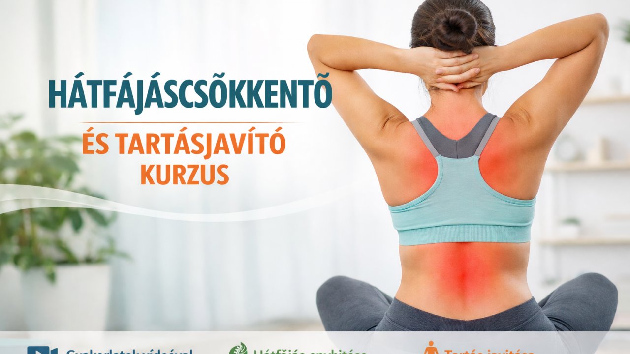 3. rész – Hátfájás és tartásjavítás